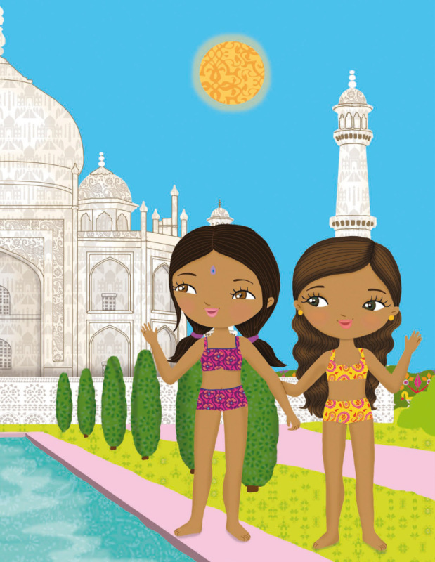 ŠATY PRE AŠNU ─ Kniha samolepiek 2