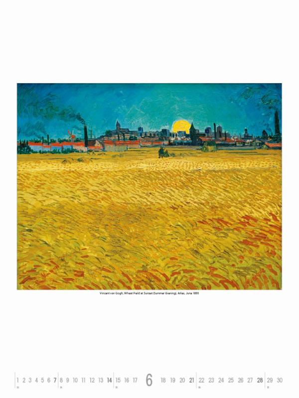 Nástenný kalendár Vincent van Gogh 2026 3