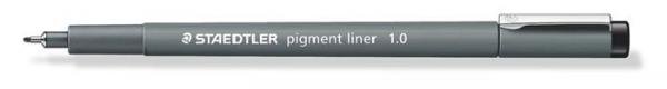 Liner, 1 mm, STAEDTLER "Pigment Liner", čierny