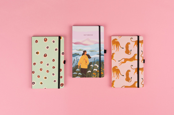 NOTIQUE Notes Leopardy, linajkovaný, 13 x 21 cm 8