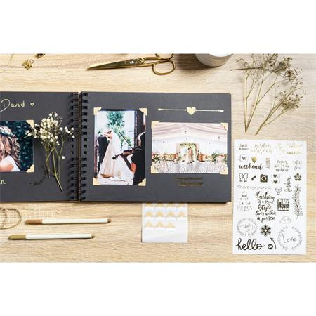 Scrapbook kreatívna sada, EXACOMPTA "Kraft" 6