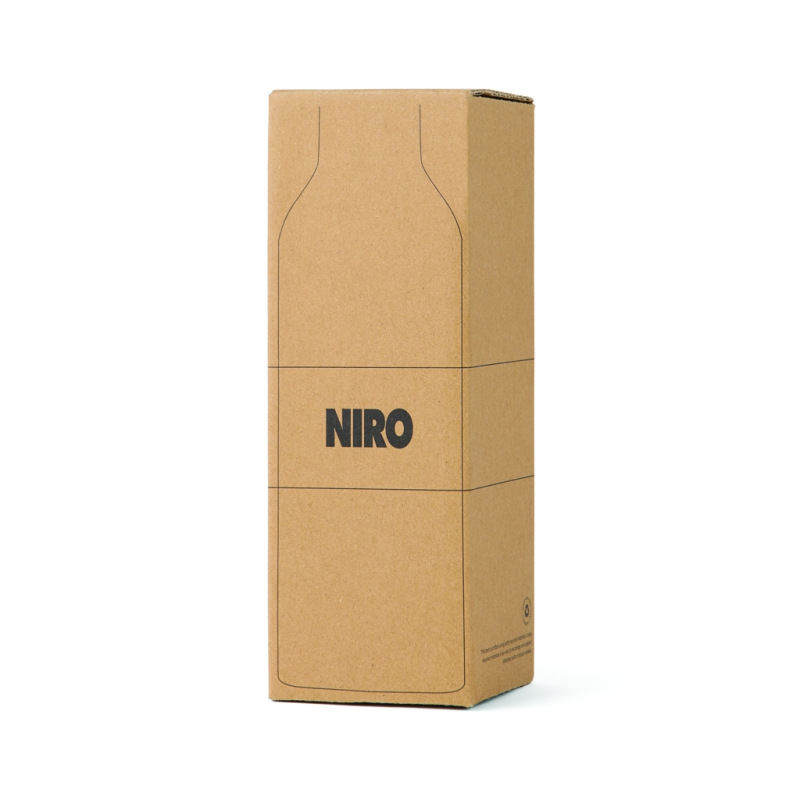 VINGA Niro RCS nerezová fľaša so silikónovým úchytom 500 ml béžová 2