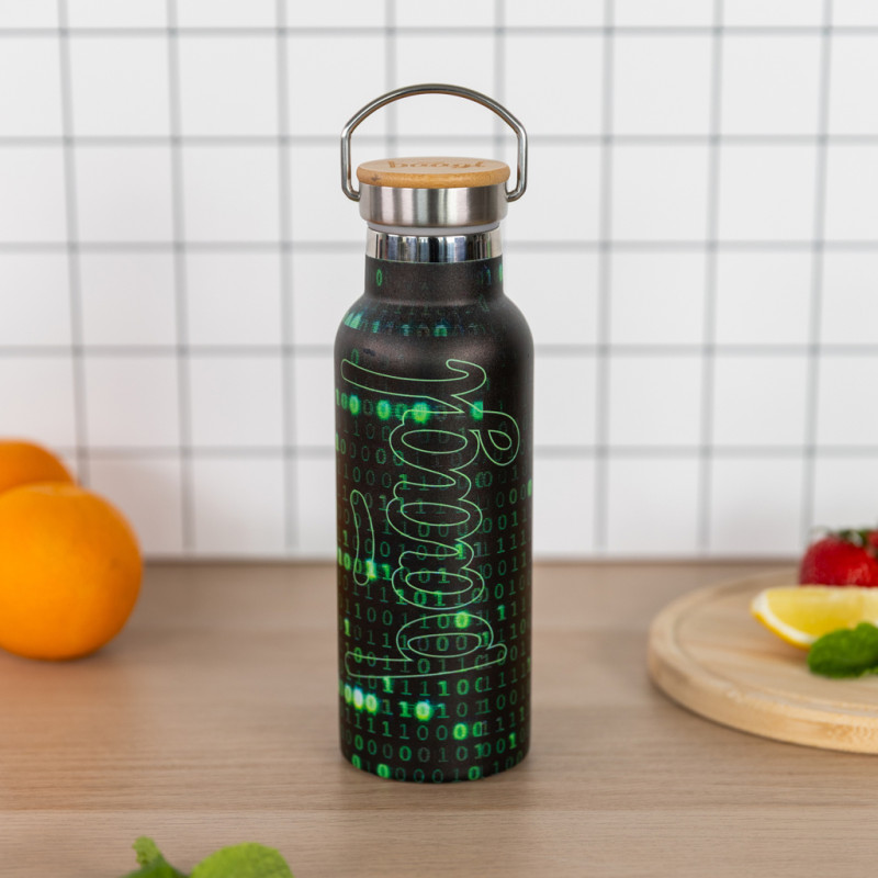 BAAGL Termofľaša s bambusovým viečkom Numbers, 500 ml 4