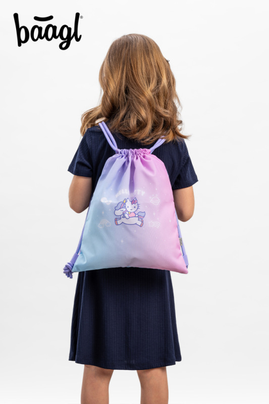BAAGL Predškolské vrecko Hello Kitty Unicorn GRS 3