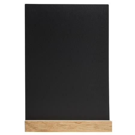 EXACOMPTA Tabuľa popisovateľná kriedou, vertikálna, A4, menu, čierna