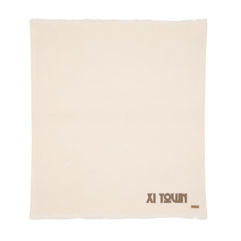 Tkaná deka Ukiyo 130 x 150cm z Polylana® AWARE™ off white 4