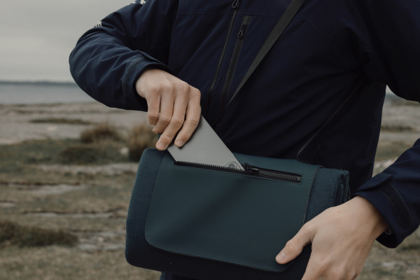 VINGA Baltimore RCS pikniková deka námornícka modrá 5