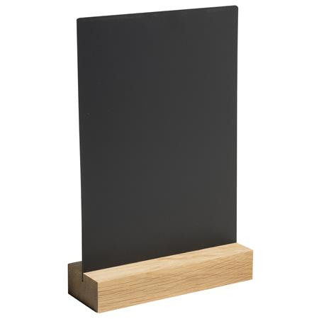 EXACOMPTA Tabuľa popisovateľná kriedou, vertikálna, A5, menu, čierna 2