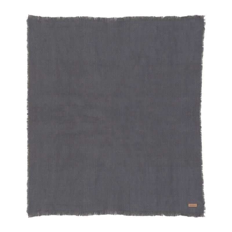 Tkaná deka Ukiyo 130 x 150cm z Polylana® AWARE™ sivá 2