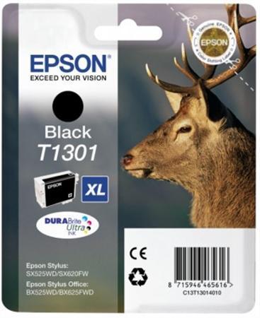 Náplň T13014012 k tlačiarniam Stylus Office SX620, BX320, EPSON, čierna, 25,4 ml 1