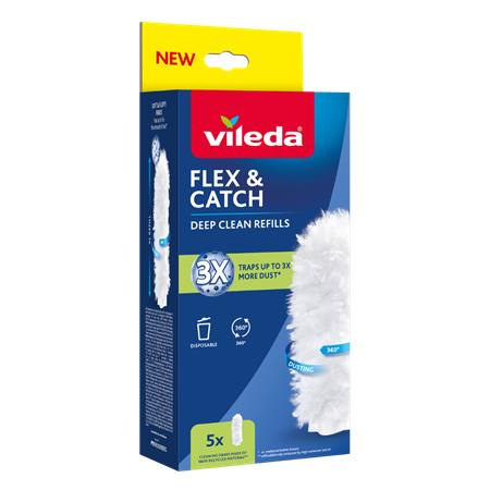 Náhradná prachovka, 5 ks, VILEDA "Flex&Catch" 1