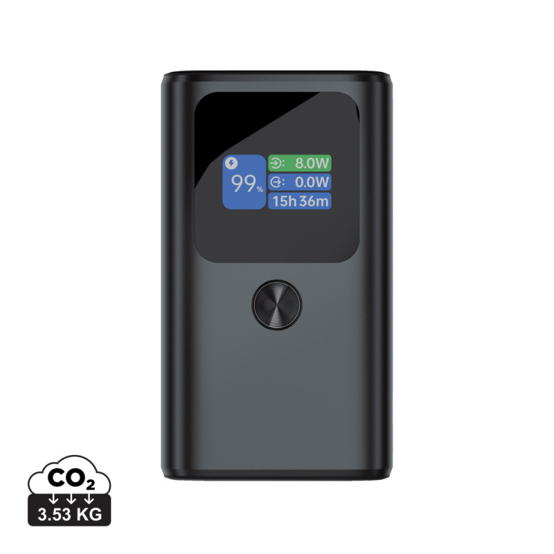 Urban Vitamin Campbell 55W 10 000 mAh vrecková powerbanka sivá