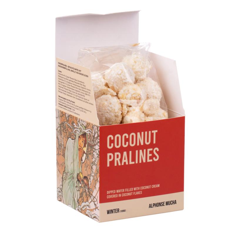 Kokosové kuličky Alfons Mucha – Winter