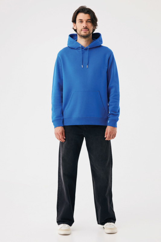 IQONIQ Joshua Unisex mikina s kapucňou z rec. bavlny kráľovská modrá M 6