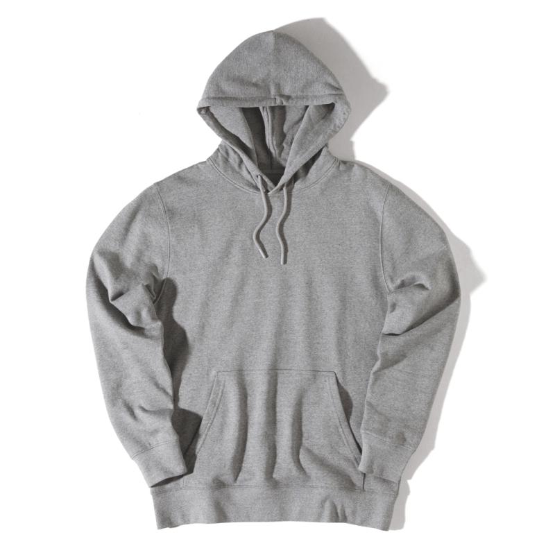 Ľahká mikina s kapucňou Iqoniq Rila z recykl. bavlny light heather anthracite XXXL 3