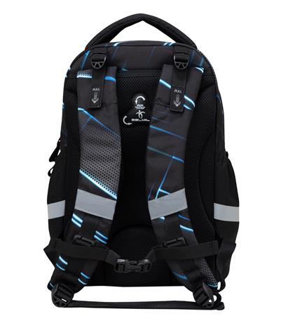 Školská taška, BELMIL "Leisure Plus Midnight Turbo" 4