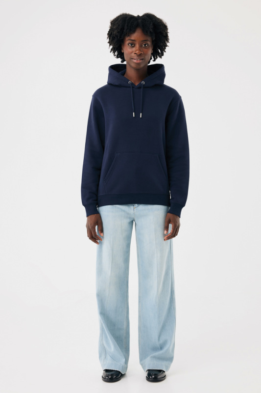 IQONIQ Joshua Unisex mikina s kapucňou z rec. bavlny námornícka modrá XL 6