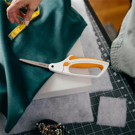 Nožnice na látky, 26 cm, FISKARS "EasyAction™", oranžové 7