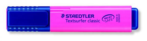 Zvýrazňovač, 1-5 mm, STAEDTLER "Textsurfer Classic", ružový