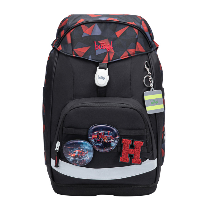 BAAGL SADA 3 Airy Plus Záchranári: batoh, peračník, vrecko 1