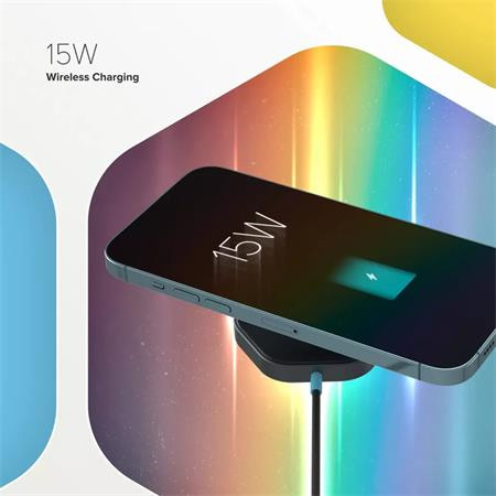 Bezdrôtová nabíjačka, CANYON "Hexagon 10", tmavo sivá 6