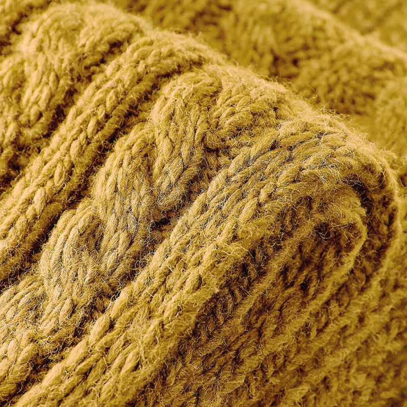 Šál Cable Knit Melange 1