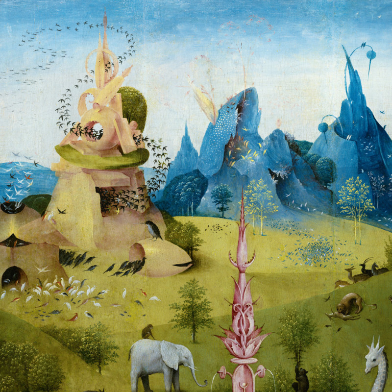 NOTIQUE Poznámkový kalendár Hieronymus Bosch 2026, 30 x 30 cm 8