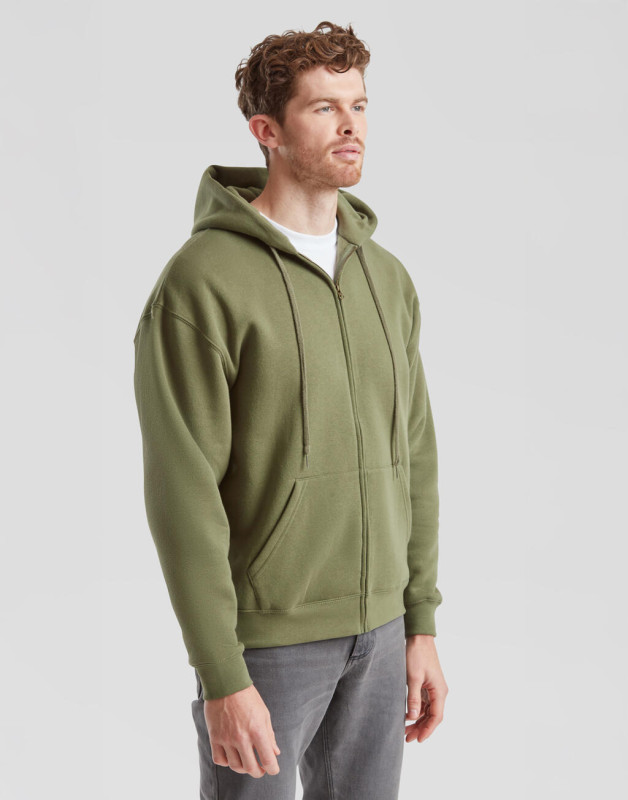 Mikina na zips s kapucňou Premium 2