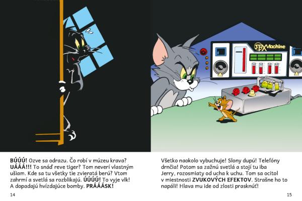 NEPLECHA V MÚZEU – Tom a Jerry v obrázkovom príbehu