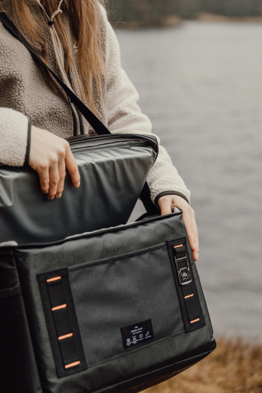 Nordic Drift Storm RCS vodoodpudivá chladiaca taška 10L čierna 9