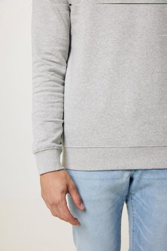 Ľahká mikina Iqoniq Etosha z recykl. bavlny light heather grey XXXL 16