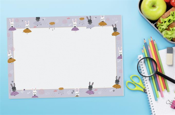 Podložka na stôl , A3, detská, SIGEL "Balerína" 2