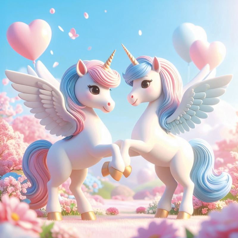 NOTIQUE Grid calendar Happy Unicorns 2027, 30 x 30 cm 6