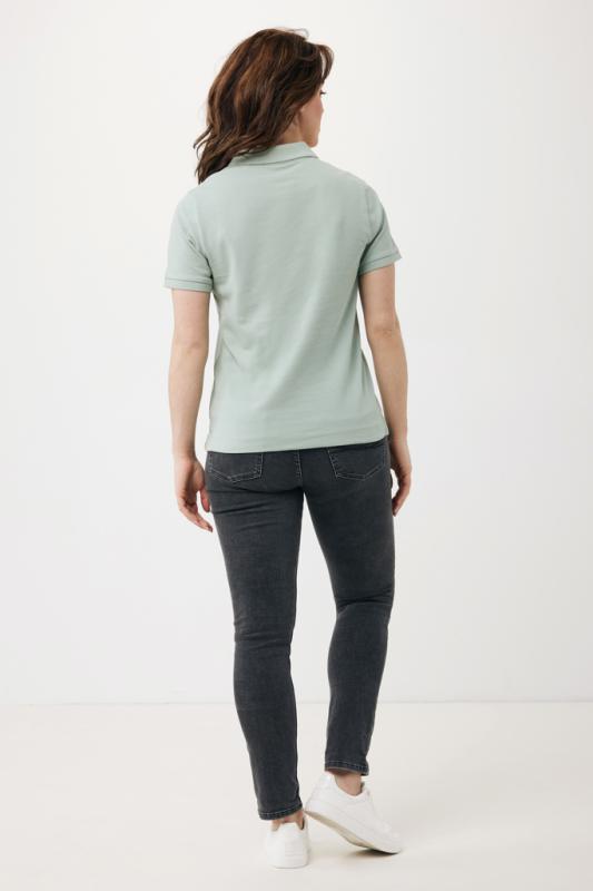 Polo tričko IQONIQ Yosemite z recykl. bavlny Iceberg green XXS 6