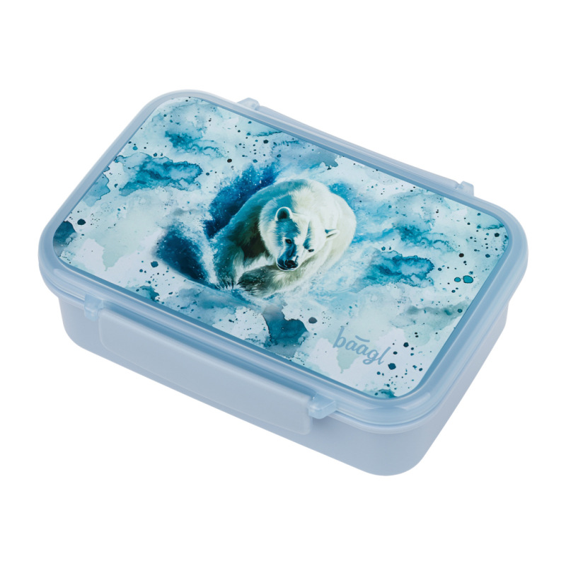 BAAGL Box na desiatu s priehradkami Polar