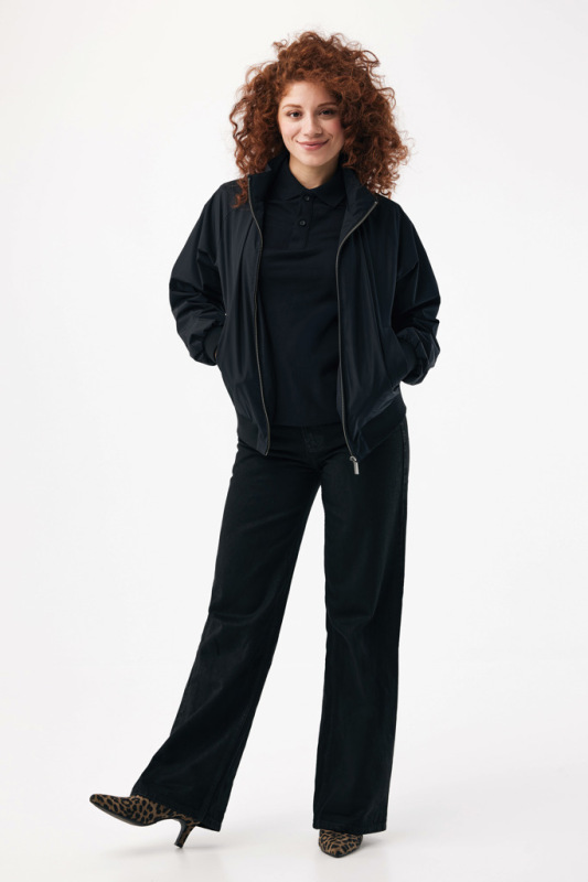 IQONIQ Odin mestská bunda z recyklovaného polyesteru čierna S 4