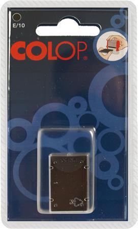 Náhradná poduška k pečiatkam, 2 ks/blister, COLOP "E/10", čierna