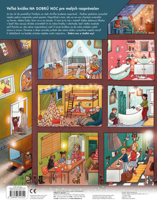 Veľká knižka NA DOBRÚ NOC pre malých rozprávačov 7