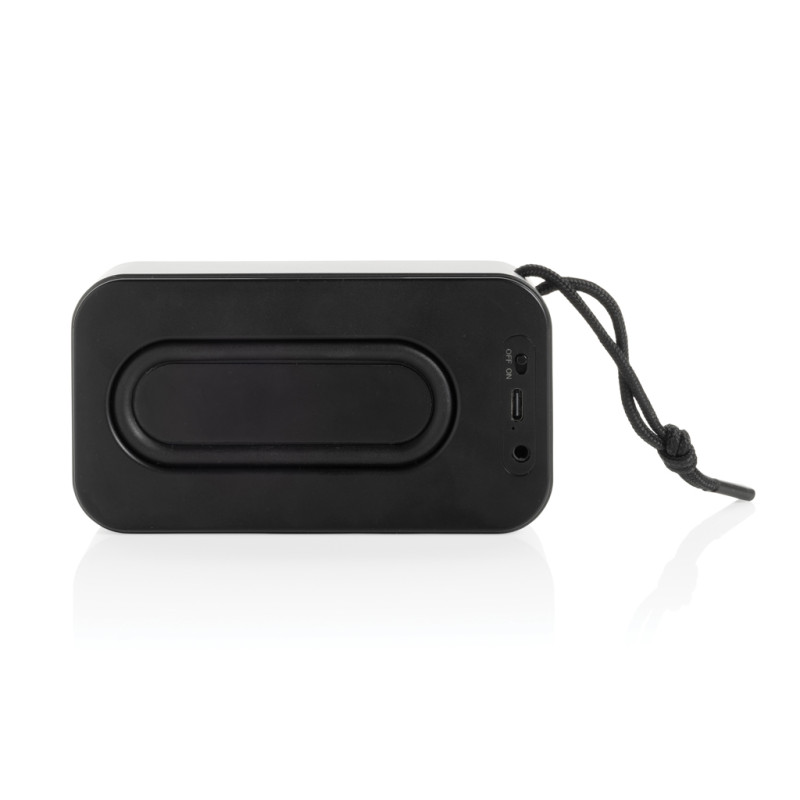 Swiss Peak 10W basový reproduktor z rec. hliníka RCS sivá 4