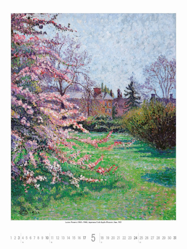 Nástenný kalendár Impressionists 2026 6