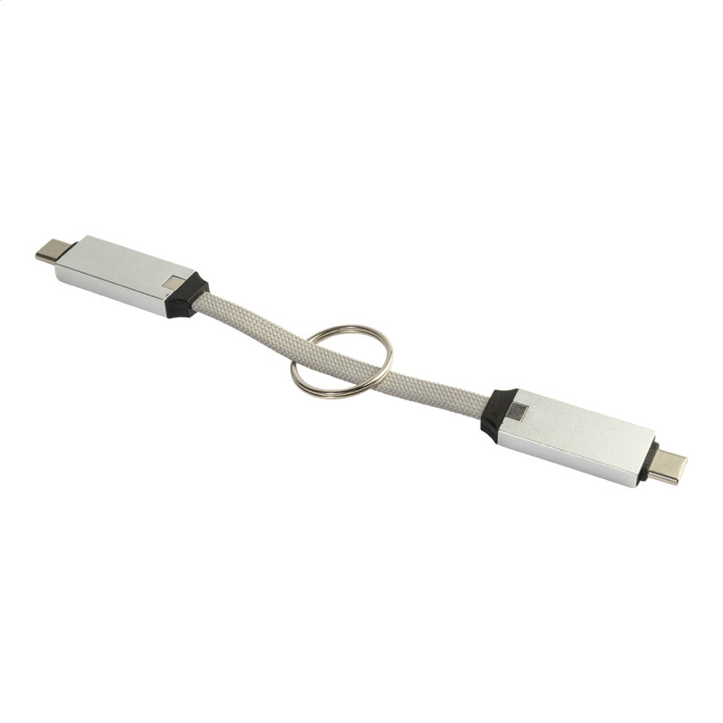 Keycab prívesok na kľúče 60W kábel USB-C 2