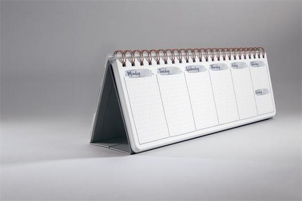 Kalendár, stolový, bez dátumu, SIGEL "Jolie",, Apricot Inspiration