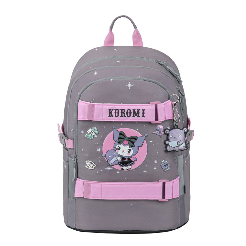 BAAGL SADA 3 Skate Kuromi Grey: batoh, peračník, športová taška GRS 1