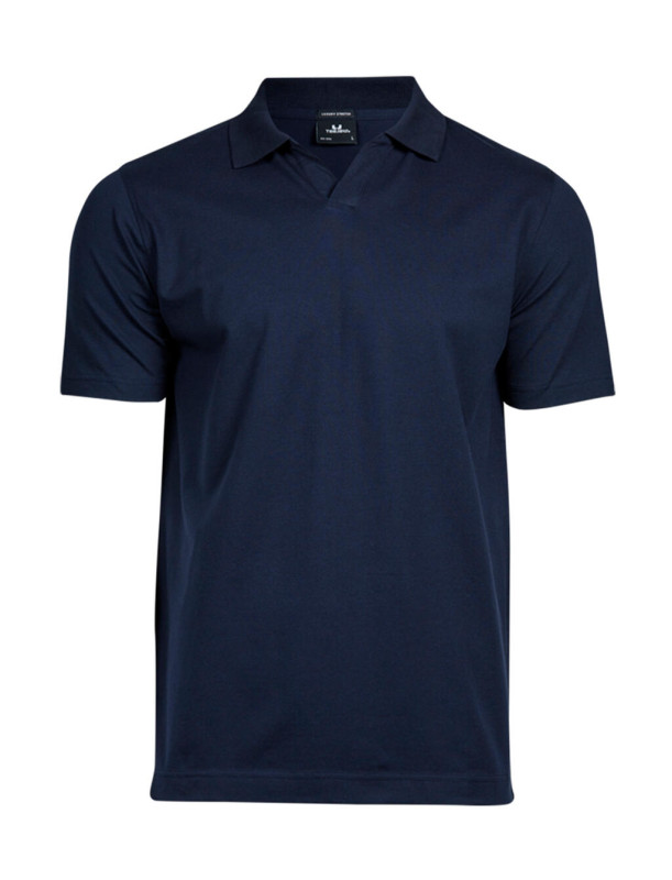 Luxusná pánska polokošeľa Stretch V-Neck Polo 1