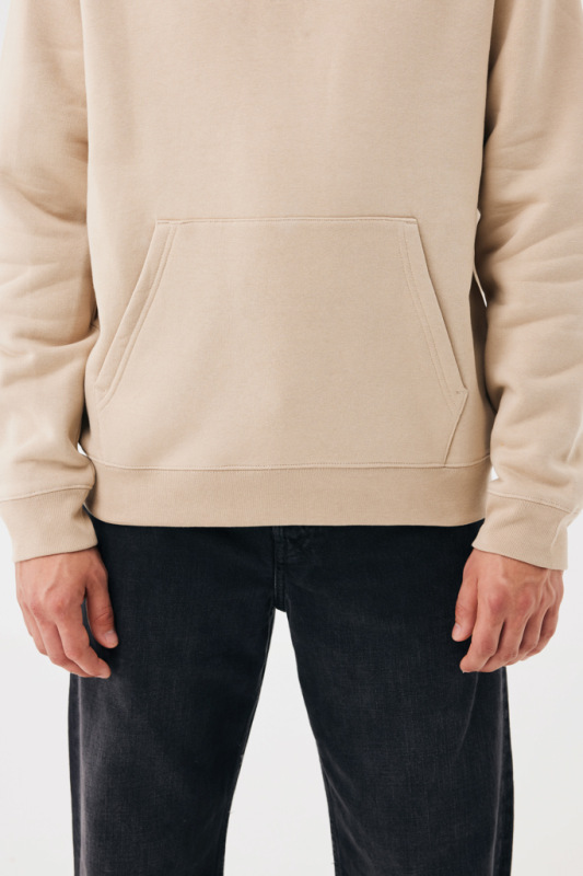 IQONIQ Joshua Unisex mikina s kapucňou z rec. bavlny desert XS 10