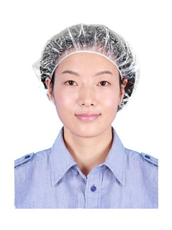 . Sprchovacia čiapka, jednorazová, priehľadná