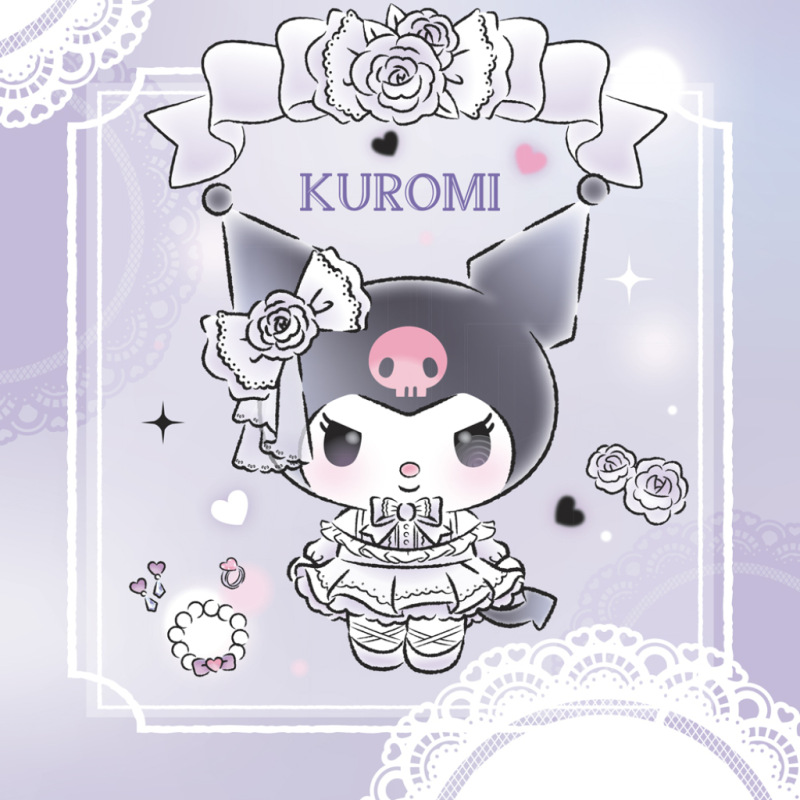 NOTIQUE Grid calendar Kuromi 2027, 30 x 30 cm 12
