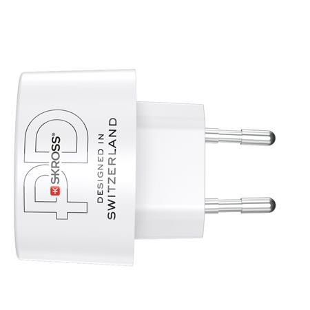 Sieťová nabíjačka, 1xUSB-A, 1xUSB-C, PD, 65W, GaN, USB-C kábel, SKROSS 2