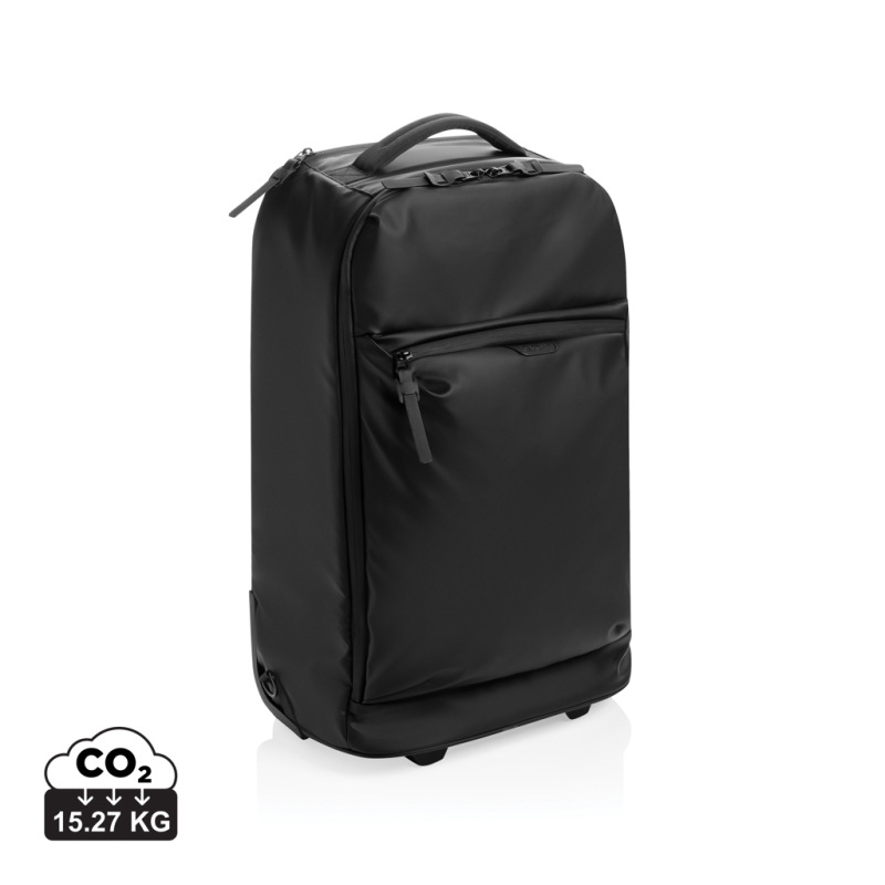 Swiss Peak OSLO RCS Wheeled Duffel Backpack – kab. batožina čierna