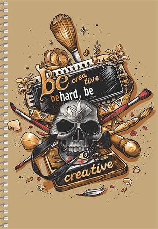 Špirálový zošit, A5, čistý, 96 listov, SHKOLYARYK "Racing Competition", mix 6